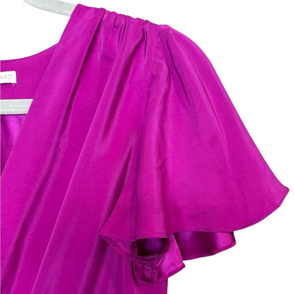 Amanda Uprichard 100% Silk size Small in a bright fuchsia - Picture 3 of 12